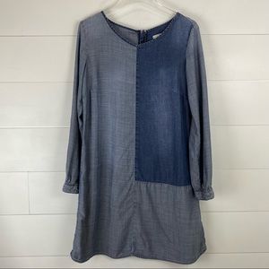 Esprit Large Chambray long sleeve dress